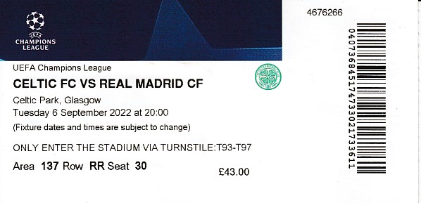 Match Ticket