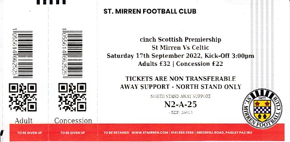 Match Ticket