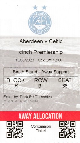 Match Ticket