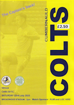 Match programme