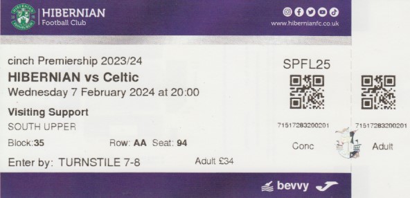 Match ticket