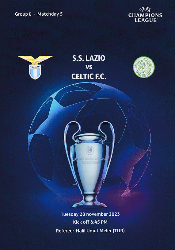 Match programme