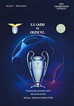 VIP match programme