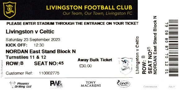 Match ticket