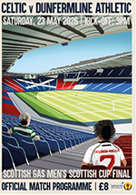 Match programme and stats