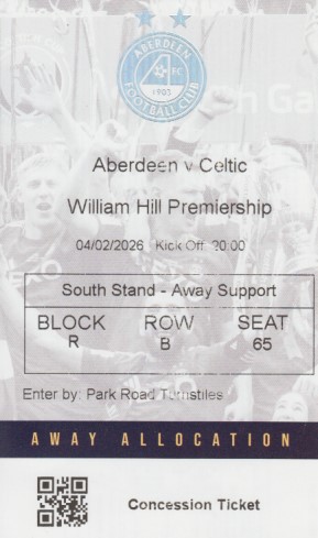 Match ticket