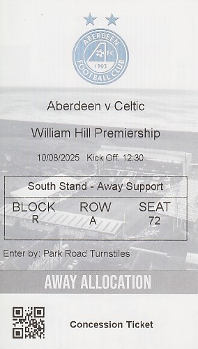Match ticket