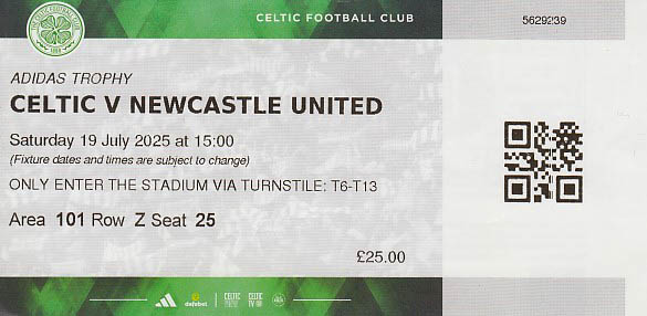 Match ticket