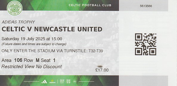Match ticket