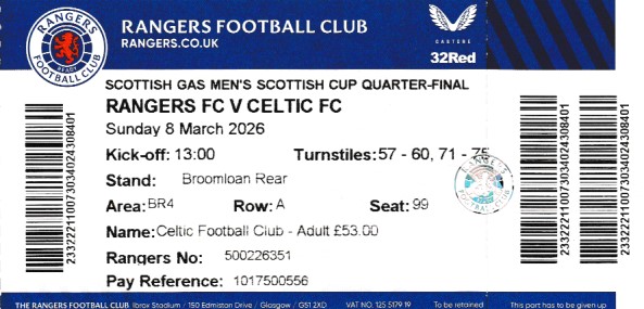 Match ticket