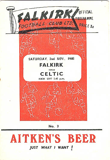 Match programme