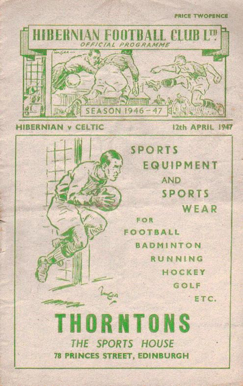 Match programme