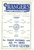 Match programme