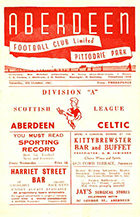 Match programme