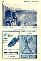 Match programme