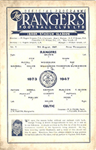 Match programme