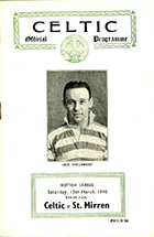 Match programme