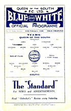 Match programme