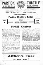 Match programme