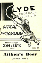 Match programme