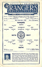 Match programme