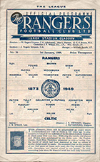 Match programme