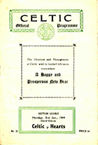 Match programme