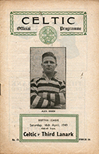 Match programme