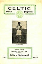 Match programme