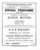 Match programme