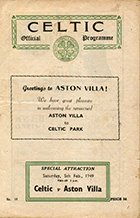 Match programme