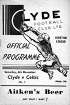 Match programme