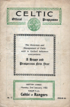 Match programme