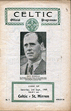 Match programme