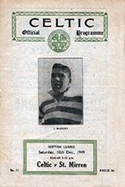 Match programme