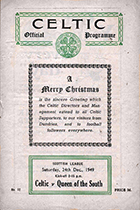 Match programme