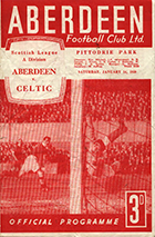 Match programme