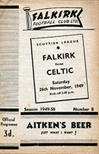 Match programme