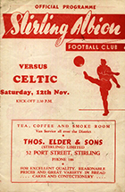 Match programme