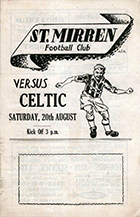 Match programme