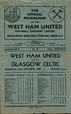 Match programme