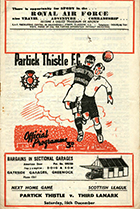 Match programme