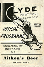 Match programme