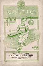 Match programme