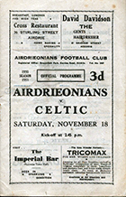 Match programme