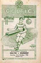 Match programme