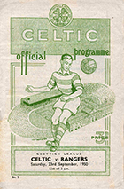 Match programme