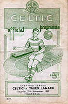 Match programme