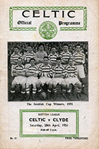 Match programme