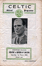 Match programme